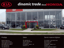 Tablet Screenshot of dinamic-trade.hr